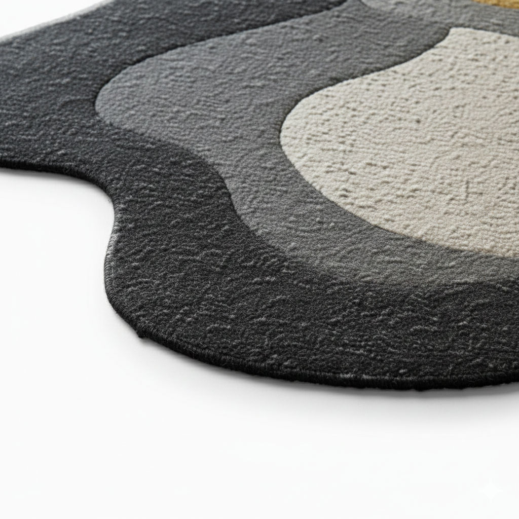 VARINO - Hand Tufted Irregular Carpet